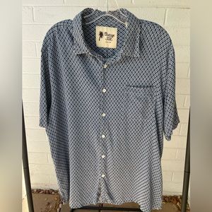 Vintage Silk Mens Shirt